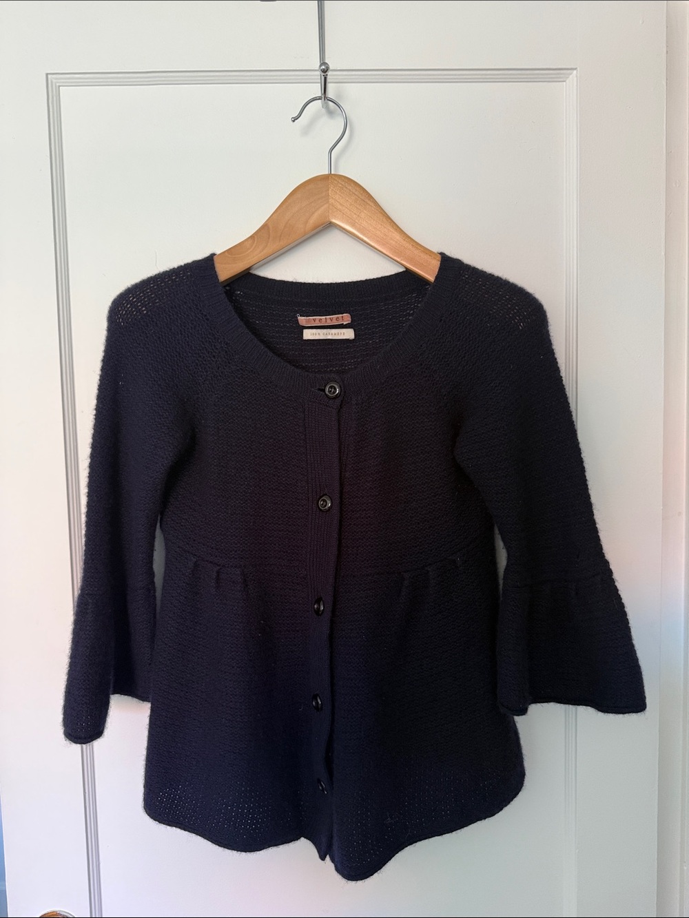 FWP Velvet Cashmere Cardigan - S